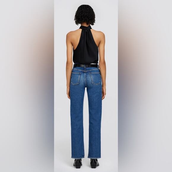 Jonathan Simkhai NWT The Liam Straight Jeans in Coronado (JS-2) - Picture 4 of 5